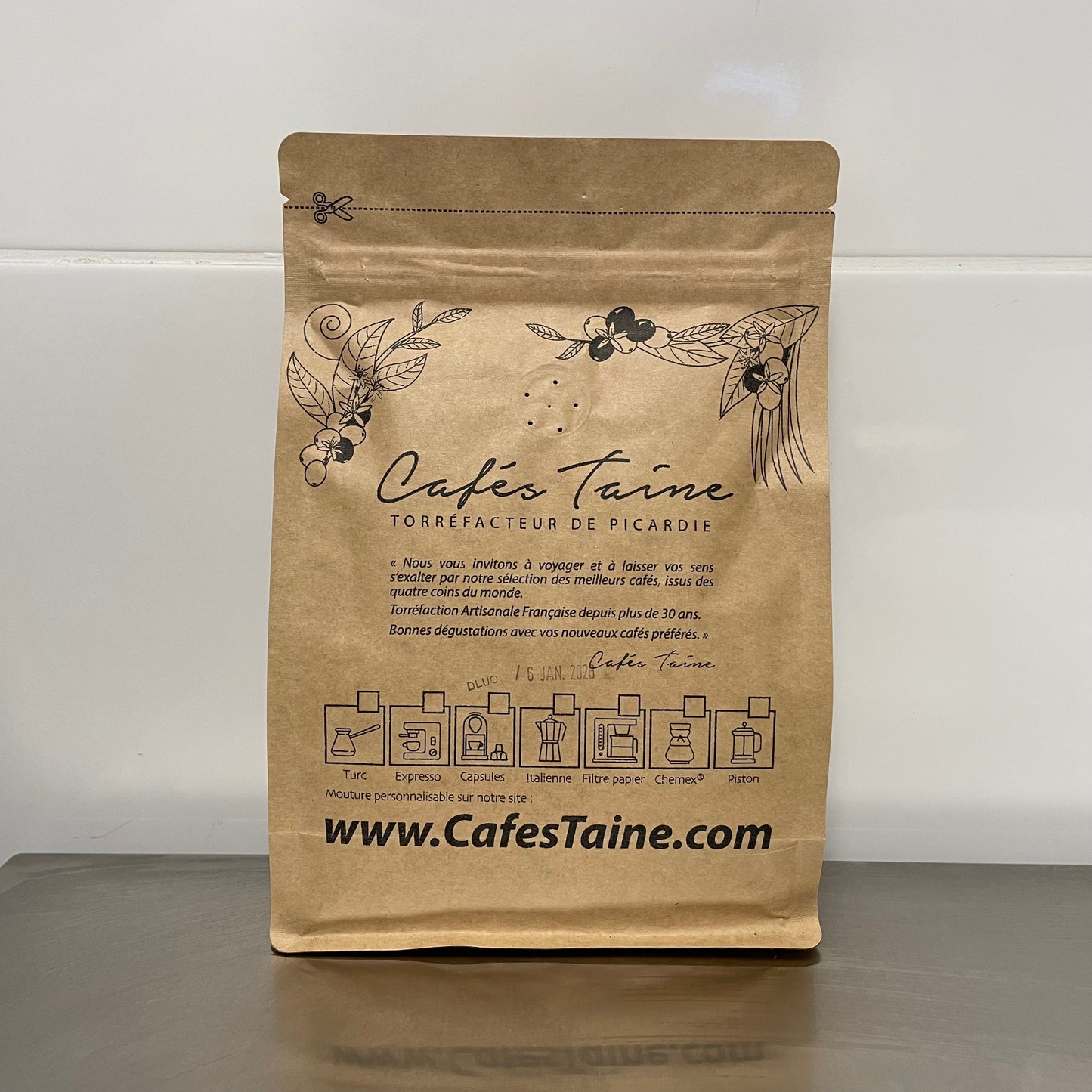 Café Bio 100% Arabica du Pérou – Cafés Taine