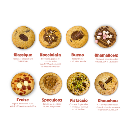 Coffret de 9 cookies